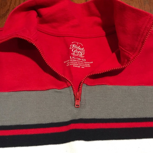 Boys long sleeve tops 10-12 Faded Glory GUC 2 - Picture 4 of 7